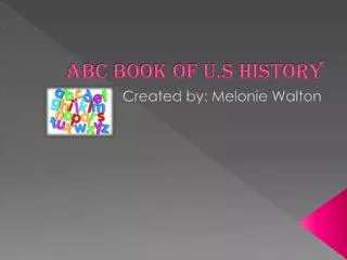 ABC Book Of U.S History