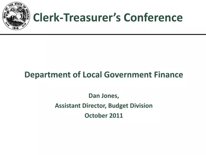 clerk treasurer s conference