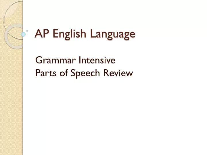 ap english language