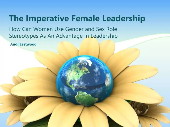 the imperative female leadership