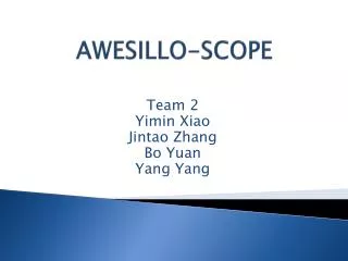 awesillo scope