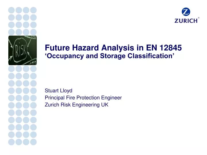 future hazard analysis in en 12845 occupancy and storage classification