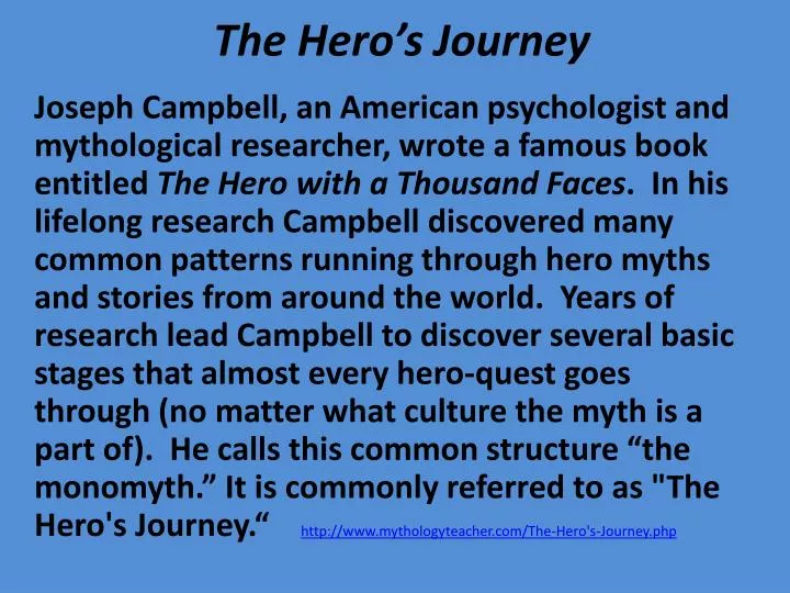 the hero s journey