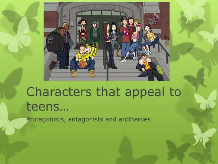 characters that appeal to teens