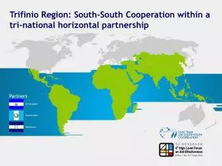 Trifinio Region: South-South Cooperation within a tri-national horizontal partnership