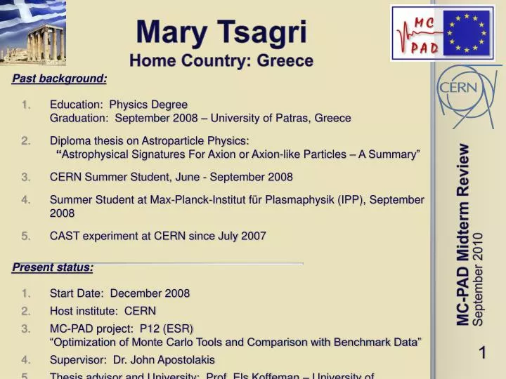 mary tsagri home country greece