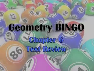 Geometry BINGO