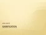 Gamification - slide 1