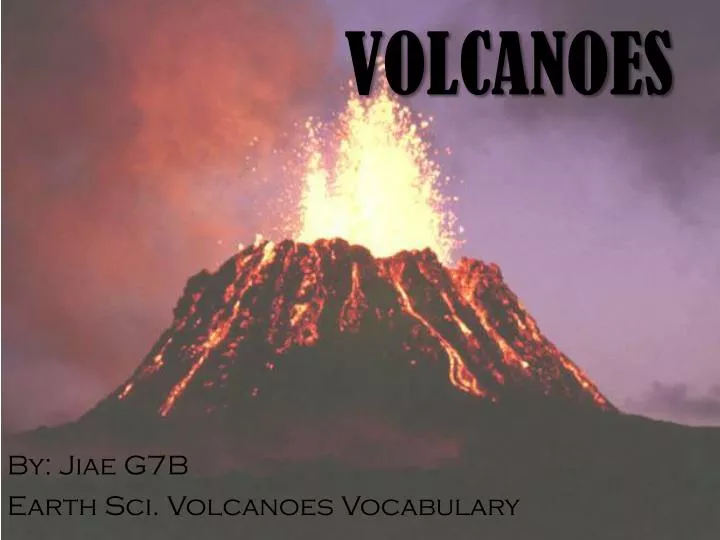 volcanoes