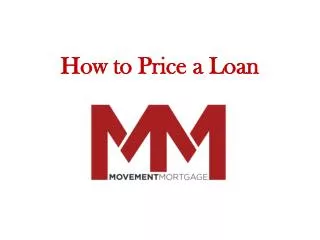How to Price a Loan