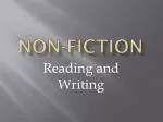 Non-Fiction - slide 1