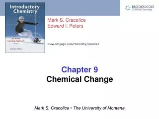 Chapter 9 Chemical Change