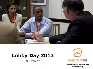 Lobby Day 2013 An Overview