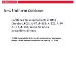 PPT - OMB Uniform Guidance 2 CFR Part 200 PowerPoint Presentation, Free ...