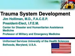 Trauma System Development