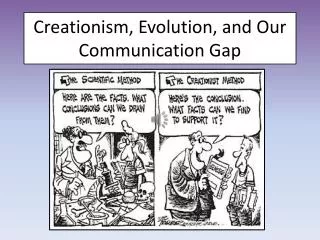Creationism, Evolution, and Our Communication Gap