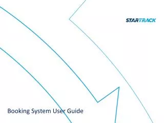 Booking System User Guide