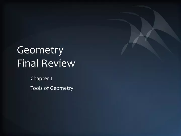 geometry final review