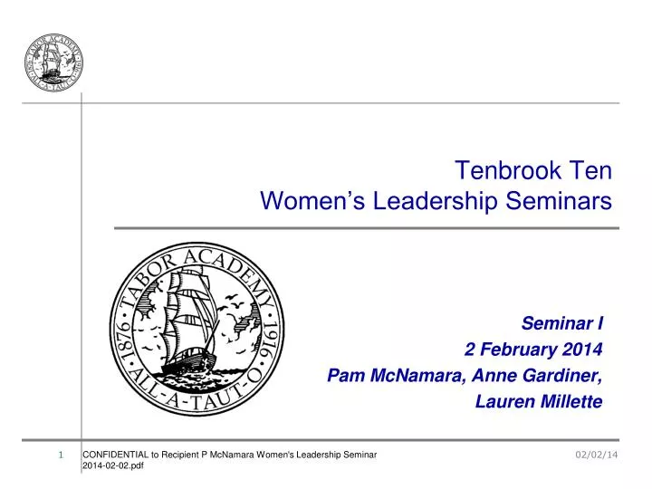tenbrook ten women s leadership seminars