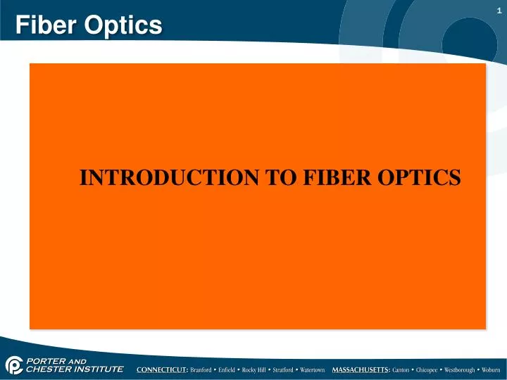 Ppt on optical fiber