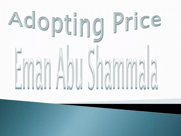 adopting price