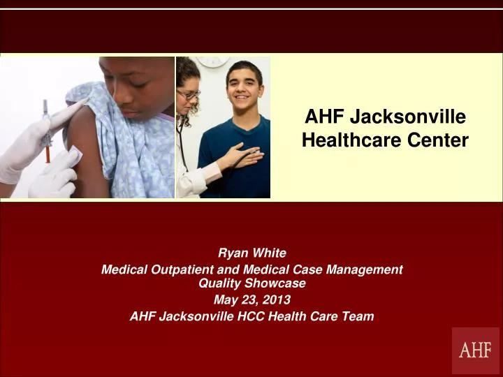 ahf jacksonville healthcare center