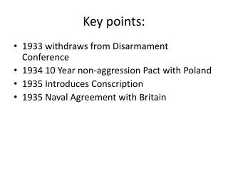 Key points: