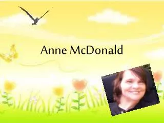 Anne McDonald