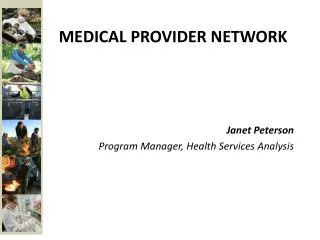 Medical provider network