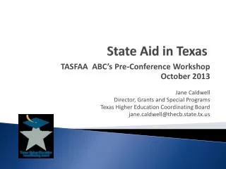 State Aid in Texas