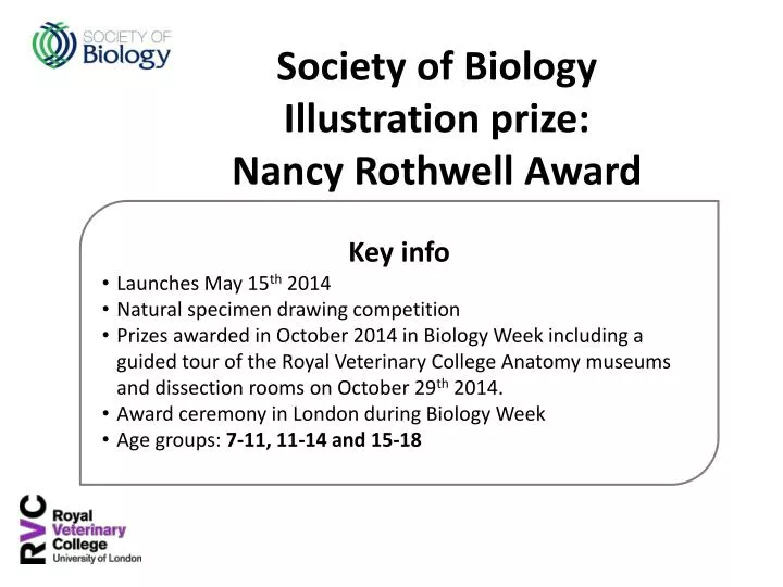 society of biology illustration prize nancy rothwell award