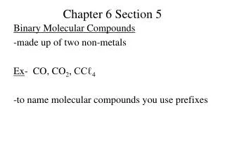 Chapter 6 Section 5