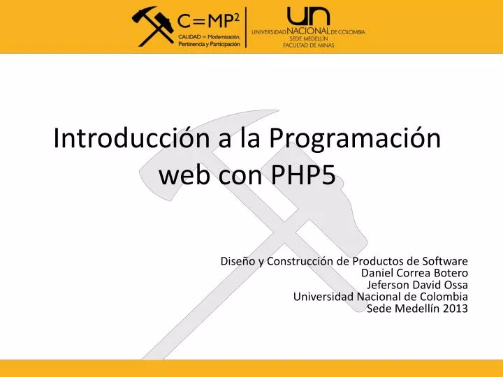 introducci n a la programaci n web con php5