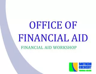 Financial Aid workshop