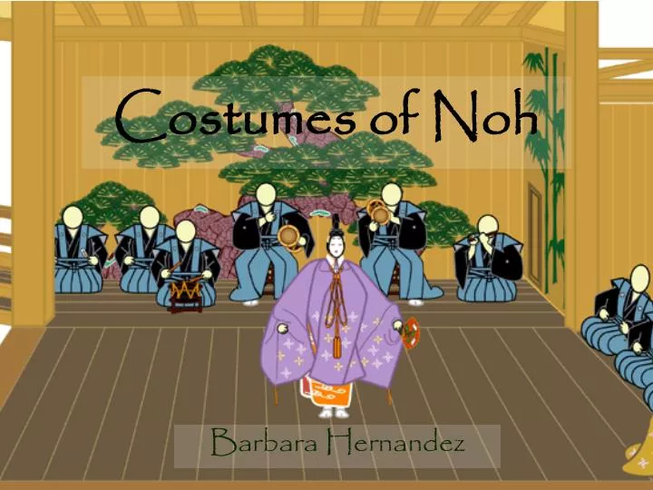 costumes of noh