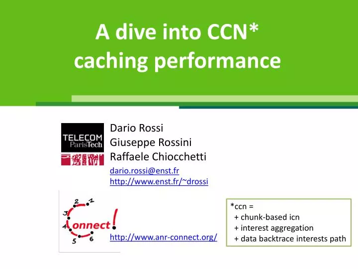 a dive into ccn caching performance