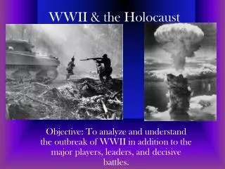 WWII &amp; the Holocaust