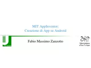 MIT AppInventor : Creazione di App su Android