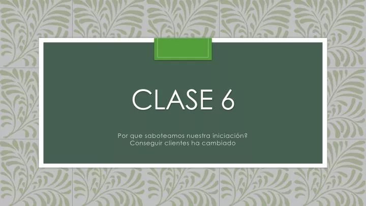 clase 6
