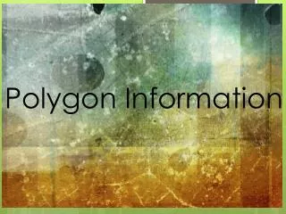 Polygon Information