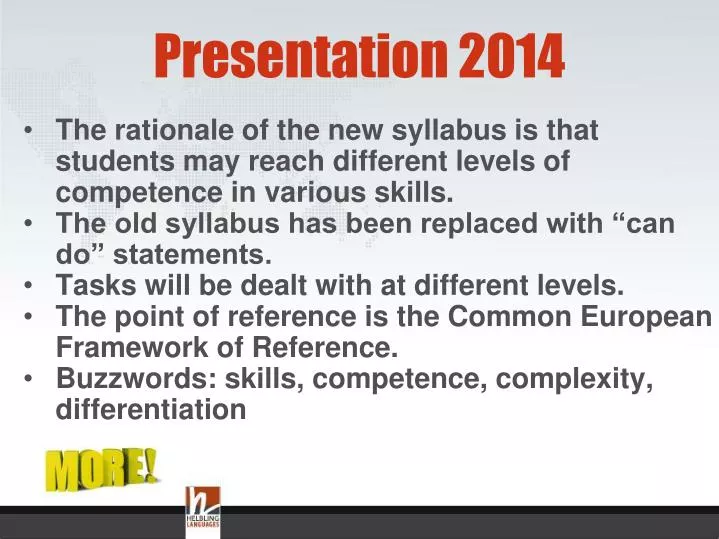 presentation 2014