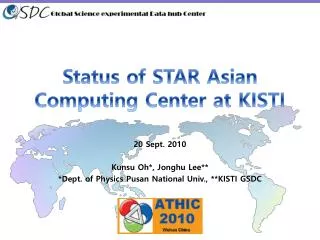 Status of STAR Asian Computing Center at KISTI