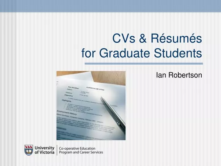 cvs r sum s for graduate students