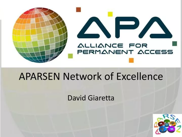aparsen network of excellence
