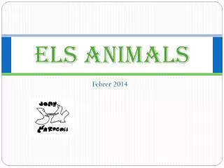 els animals