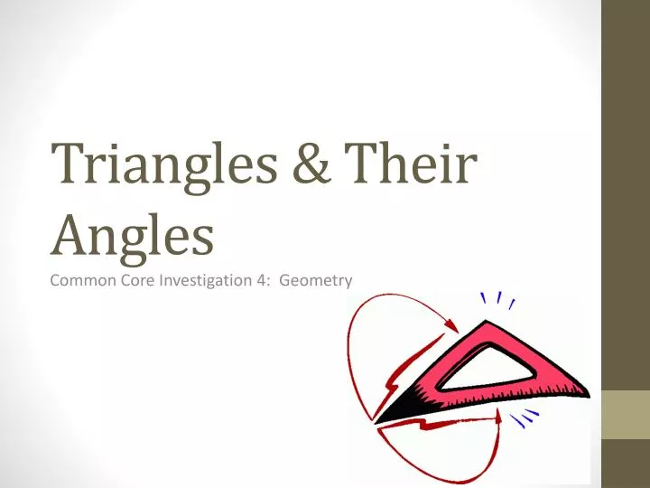 triangles their angles