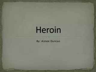 Heroin