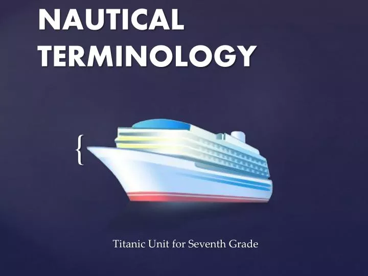 nautical terminology