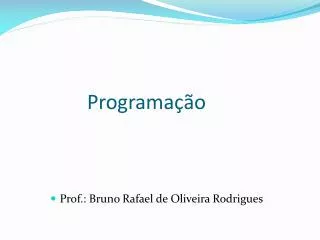 programa o