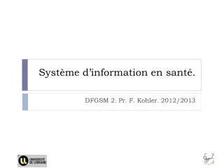 syst me d information en sant